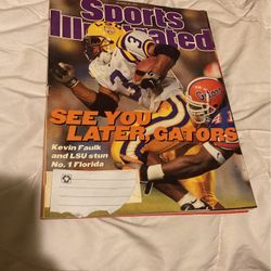 Kevin Faulk LSU Sports Illustrated Magazine