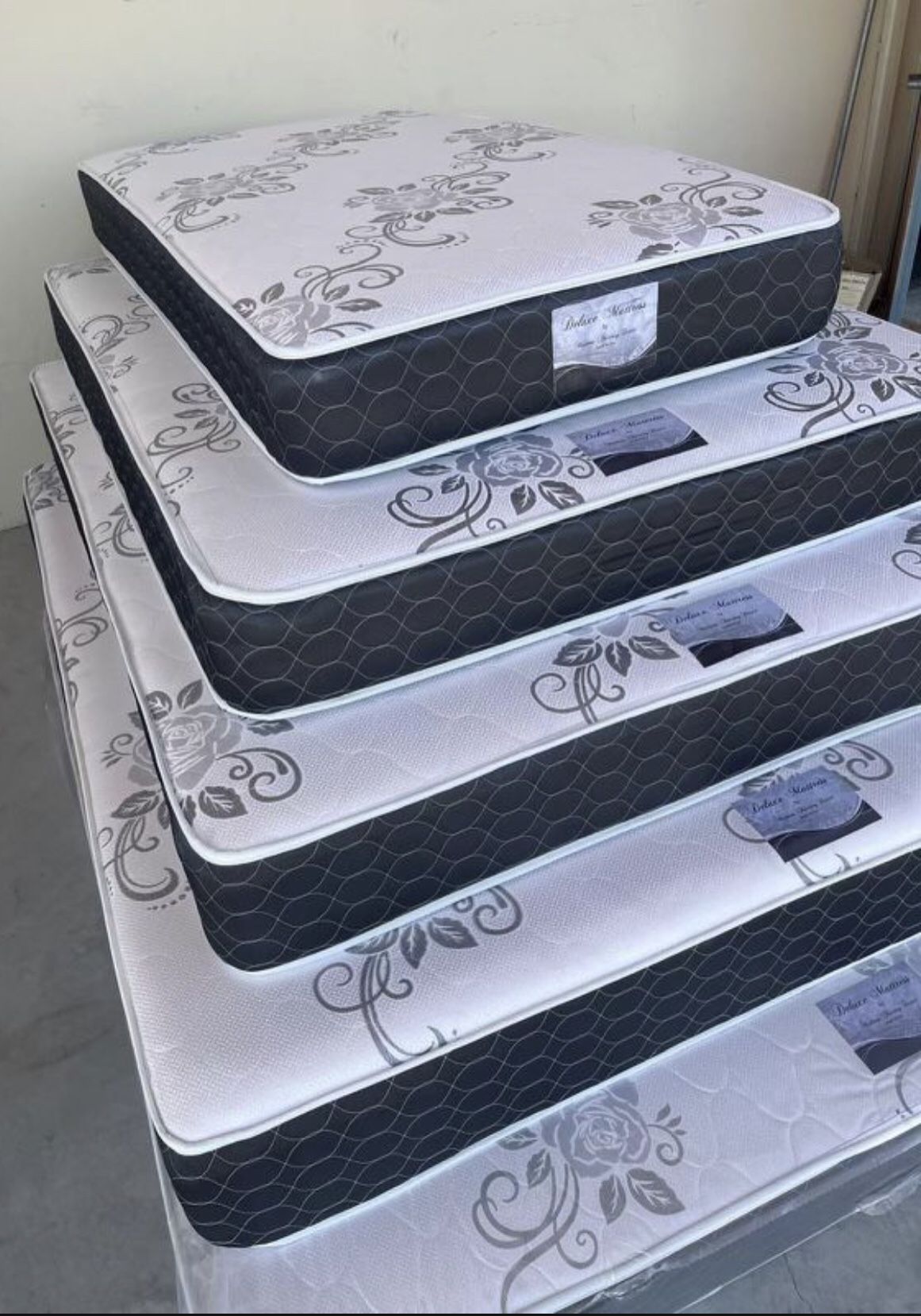Set King Size Mattress And Box Spring 