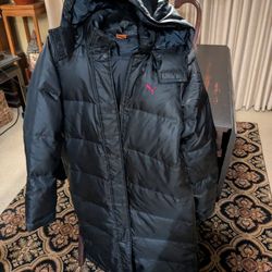 Puma Long Down Coat
