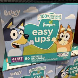 Pampers Easy Ups 4T 5T 56 Count