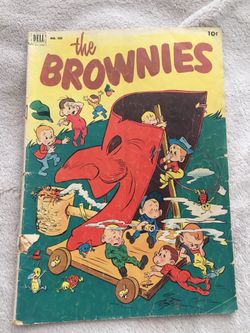 “The Brownies” comic book 1952 by Dell Humor #436