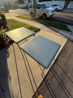 Set of 2 Folding Card Tables