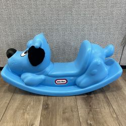 Little Tikes Blue Dog Rocker 