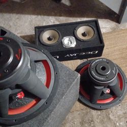 Super Bajo De 15 Y Chuchero De 8. En Buenas Condiciones 