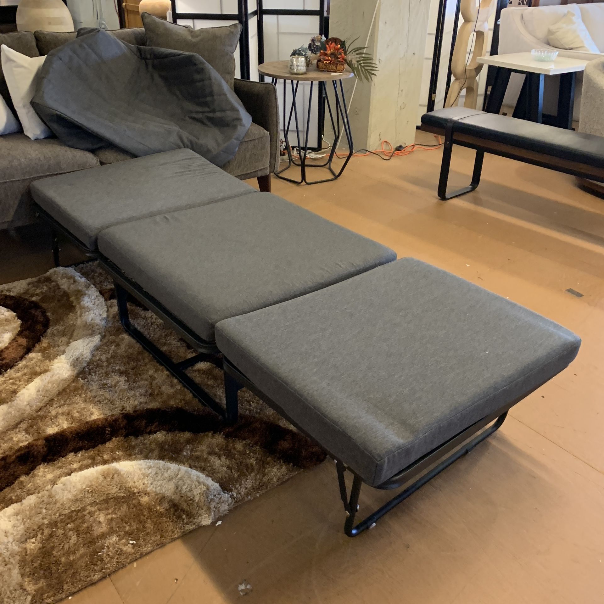 Folding Cot Ottoman