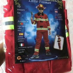 Fireman Halloween costume