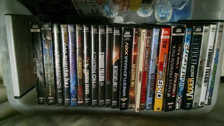 WWF DVDs
