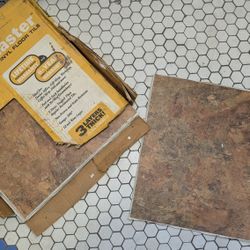 Trafficmaster Solid Vinyl Floor Tile Rustic Stone Look 