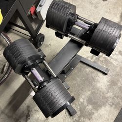 80 Lbs Adjustable Dumbbells 