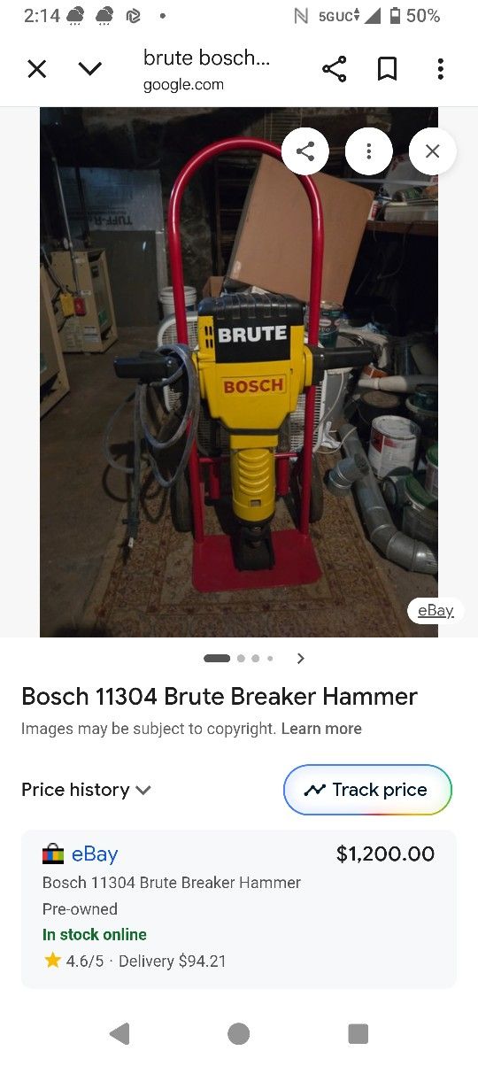 Brute Bosch Jack Hammer