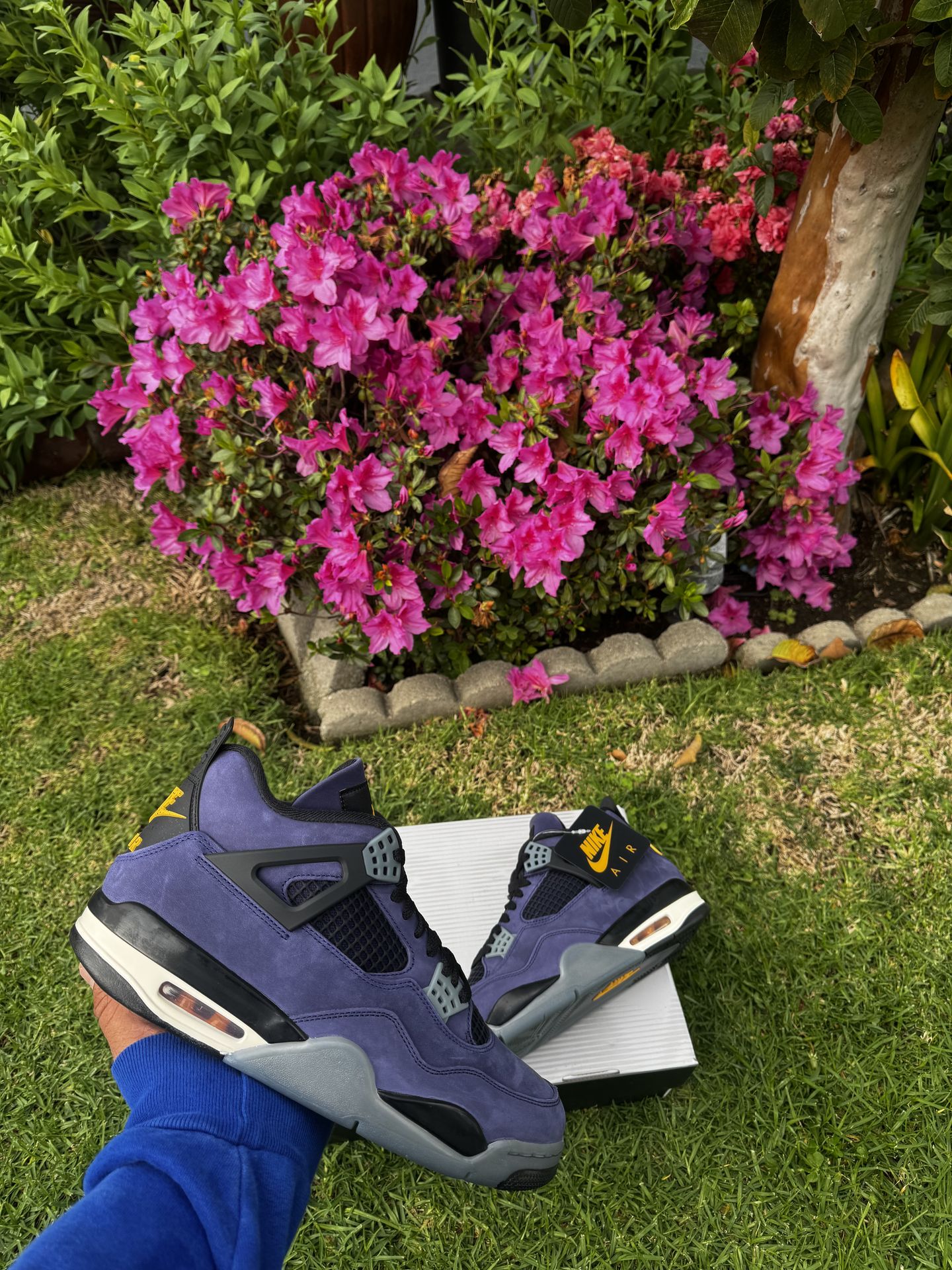 Jordan 4 Retro Lakers
