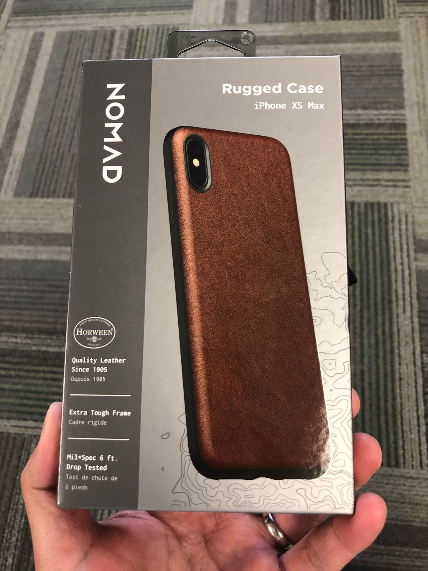 Afhankelijkheid Verdeel beven NOMAD Rugged Case iPhone XS Max (Rusted Brown) for Sale in San Marcos, CA -  OfferUp