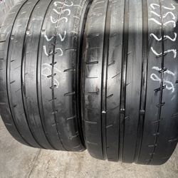 255/35/18 Yokohama Pair 100$ Installed And Balanced 