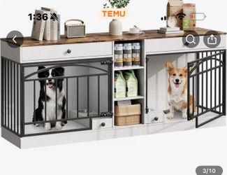 Indoor Double Dog Crate