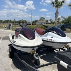 Yamaha WaveRunners & Trailer