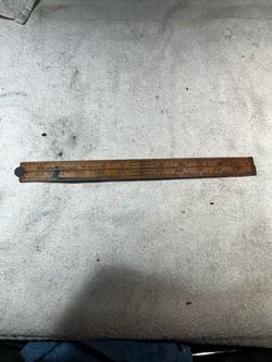 Lufkin 24” Vintage Wooden Folding Ruler