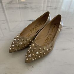 Sam Edelman Savana Embellished Pointed Toe Flat Shoes