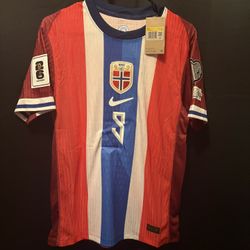Erling Haaland Norway 2024/25 Home Jersey