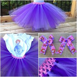 Sofia the first tutu