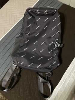 Grey Pink Backpack / Duffel Bag