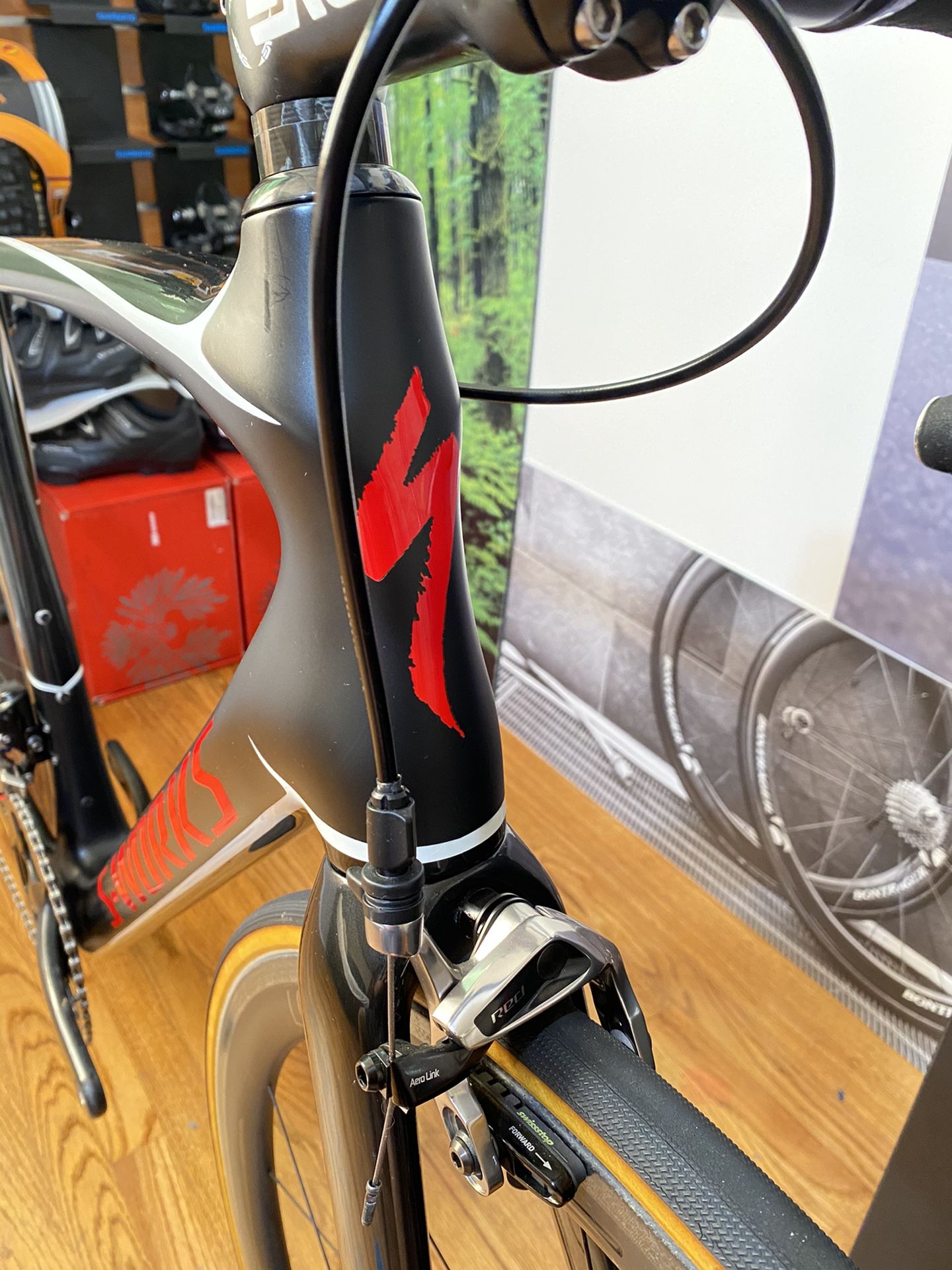 2017 Specialized S-Works Tarmac, Sram eTap, Roval Rapide CLX 40 Carbon Wheels, 11-speed, 58cm, Like New!