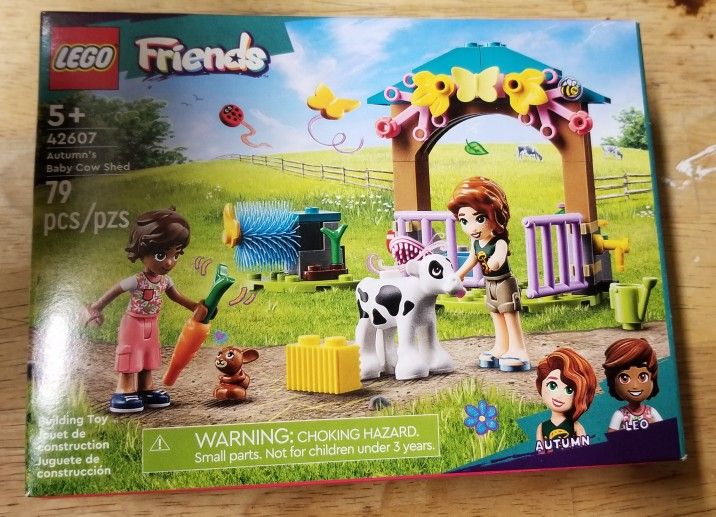 Lego Friends Autumn Baby Cow Shed Farm 42607