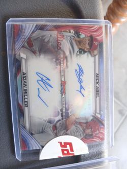 Autographed sports cards