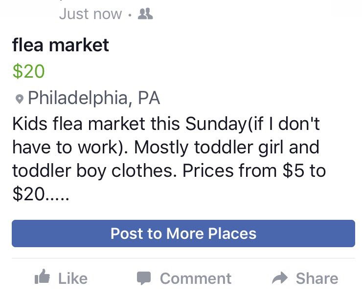 Kids Clothing Flea Market