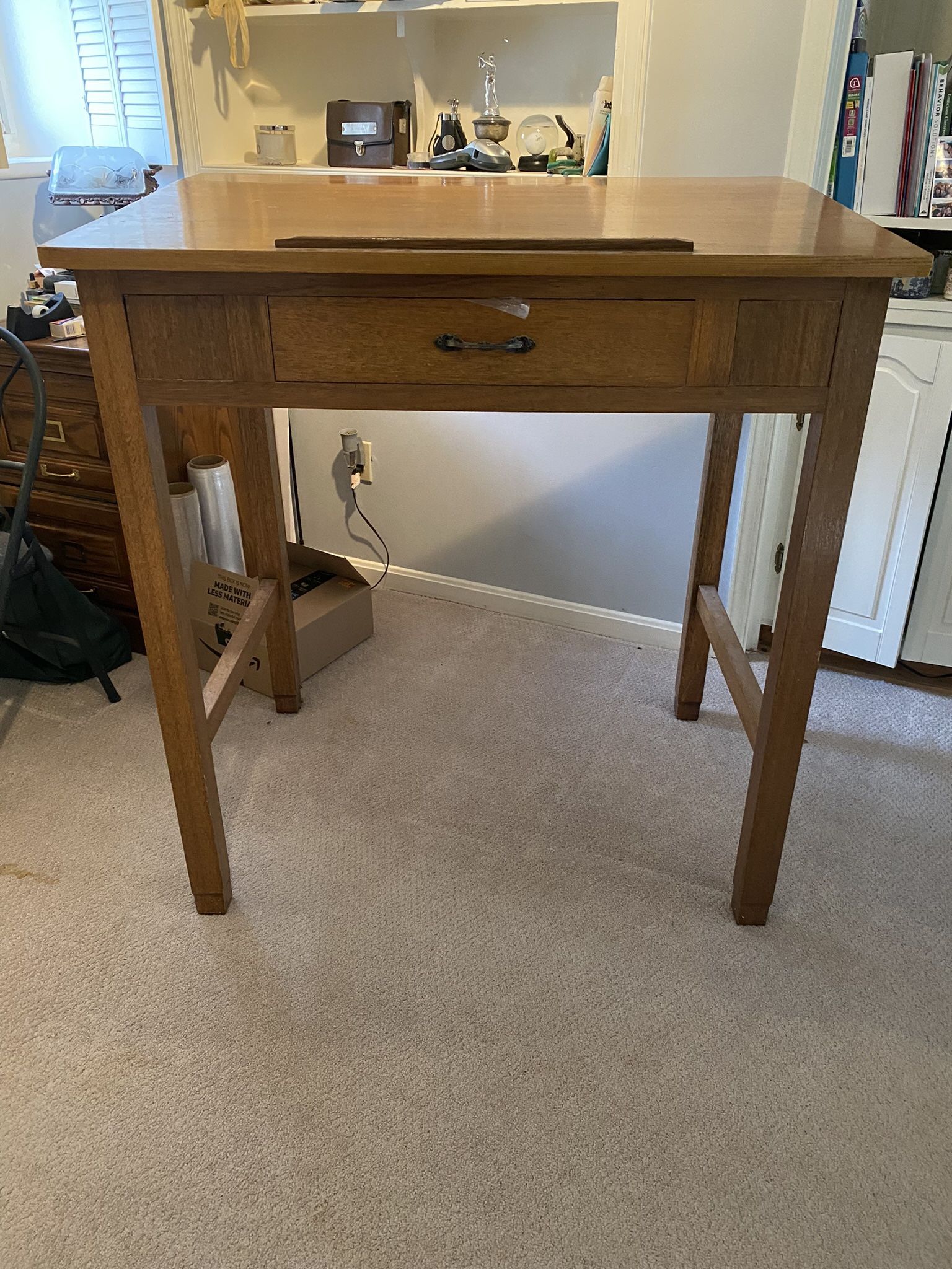 Wood Standing Desk/Drafting Table