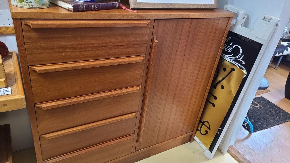Midcentury Teak Dressers- Highboy And 3 Drawer- Sold Separately