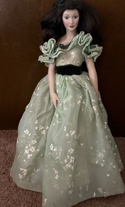 Scarlett O’Hara porcelain doll