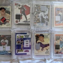 Jersey Fusion Game Used Cards Various Sports