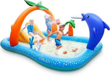 Evajoy Kiddie Pool Inflatable Play Center