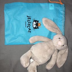 Jellycat plush - New!  Bashful Beige Bunny - size small