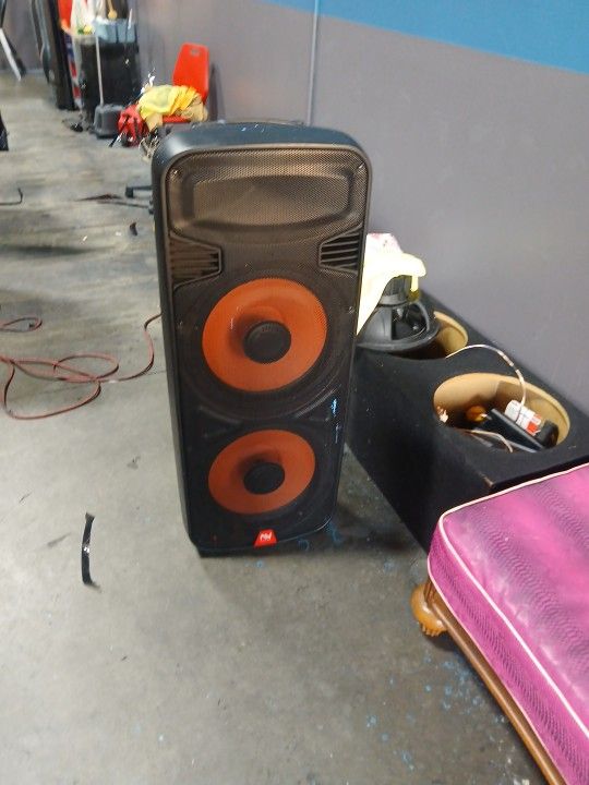 Nutek Double 15 Inch 15,000 Bluetooth Speaker