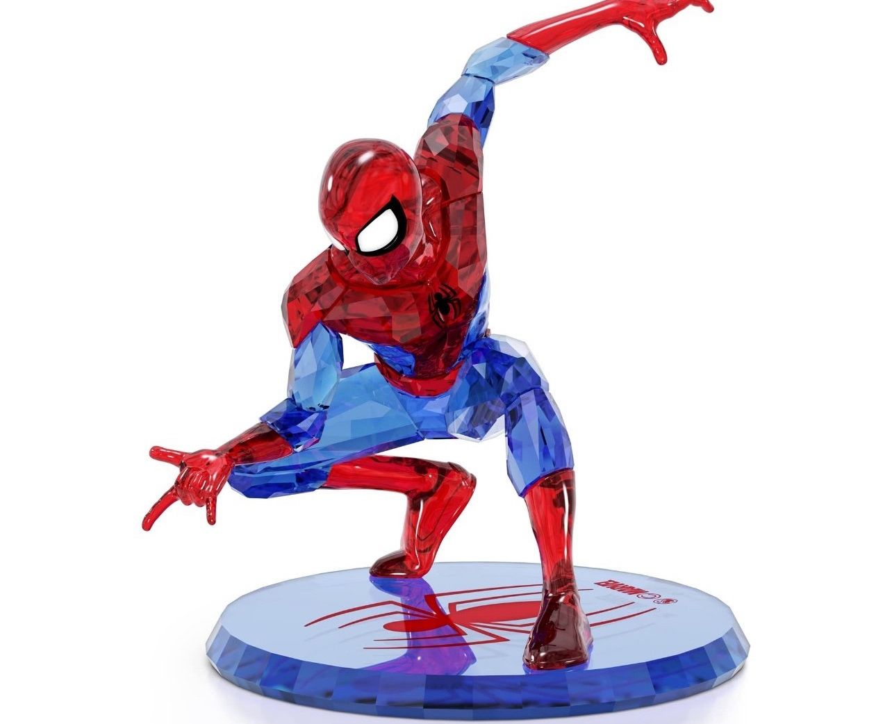 Spider Man Crystal Figure