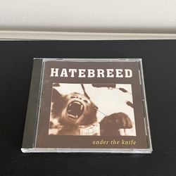 Rare Hatebreed EP Under Knife CD 1997 GoW 02 Grapes Of Wrath Germany Hardcore