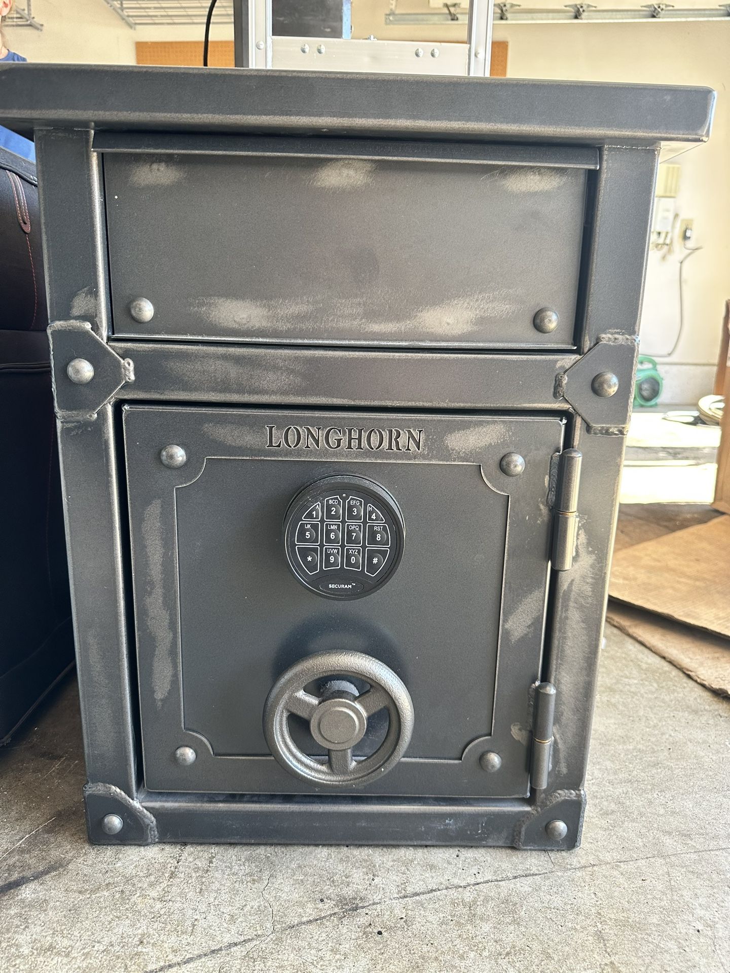 Rhino safe Longhorn Nightstand