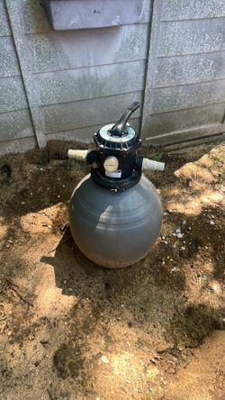 Above ground pool filter