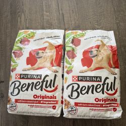 dog food 2 bags