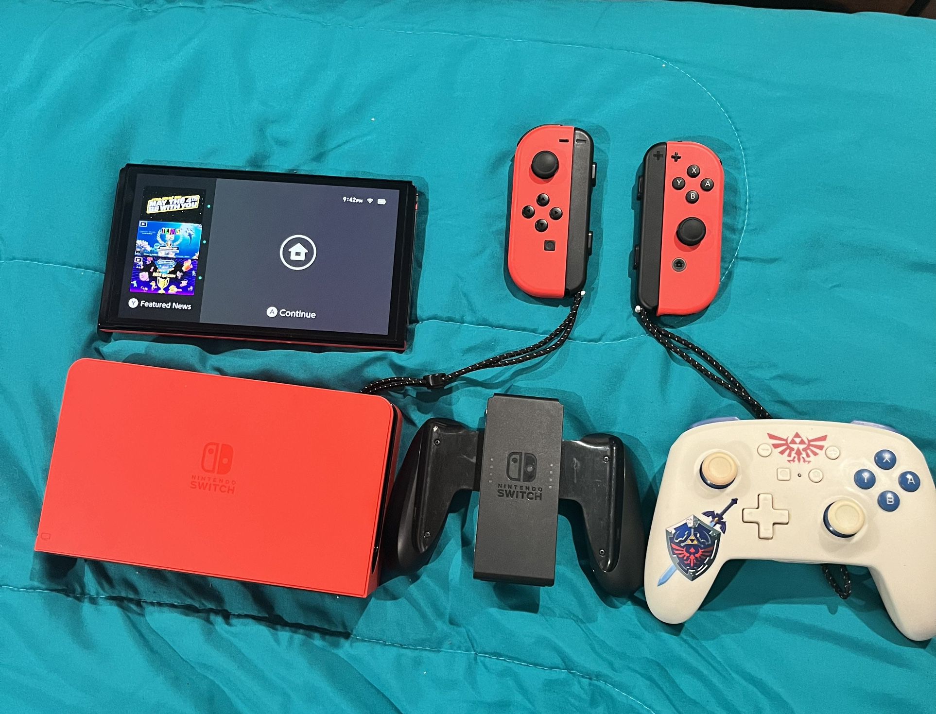 Nintendo Switch Oled Model Red 