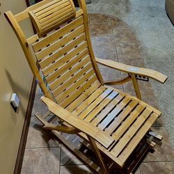 Bamboo Rocking Chair
