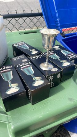 Silver Plated Goblets 