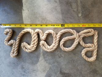Rope Sign
