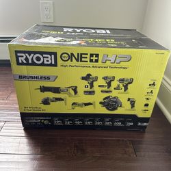 RYOBI ONE+ HP 8-Tool Kit NEW
