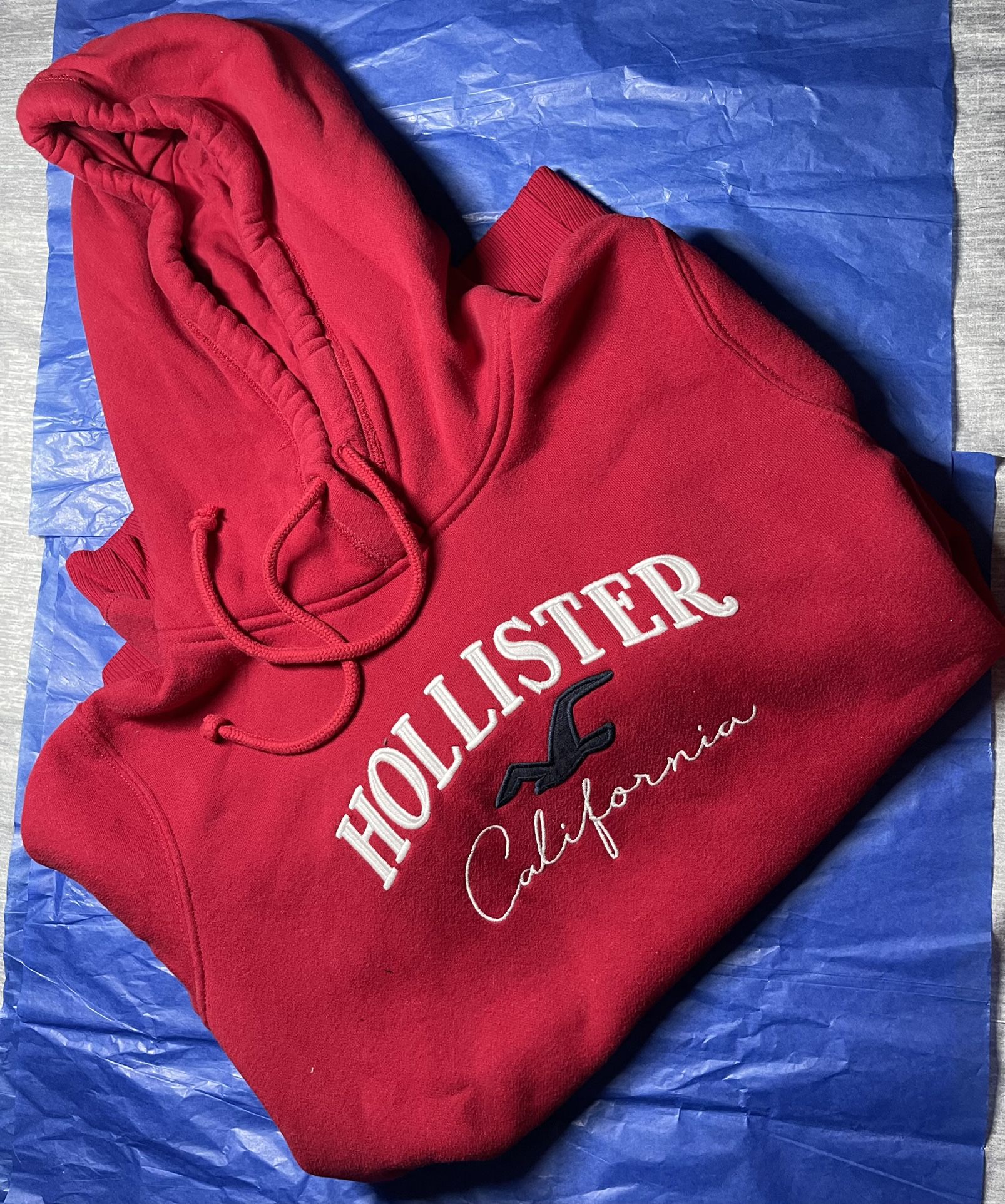 Red Hollister hoodie