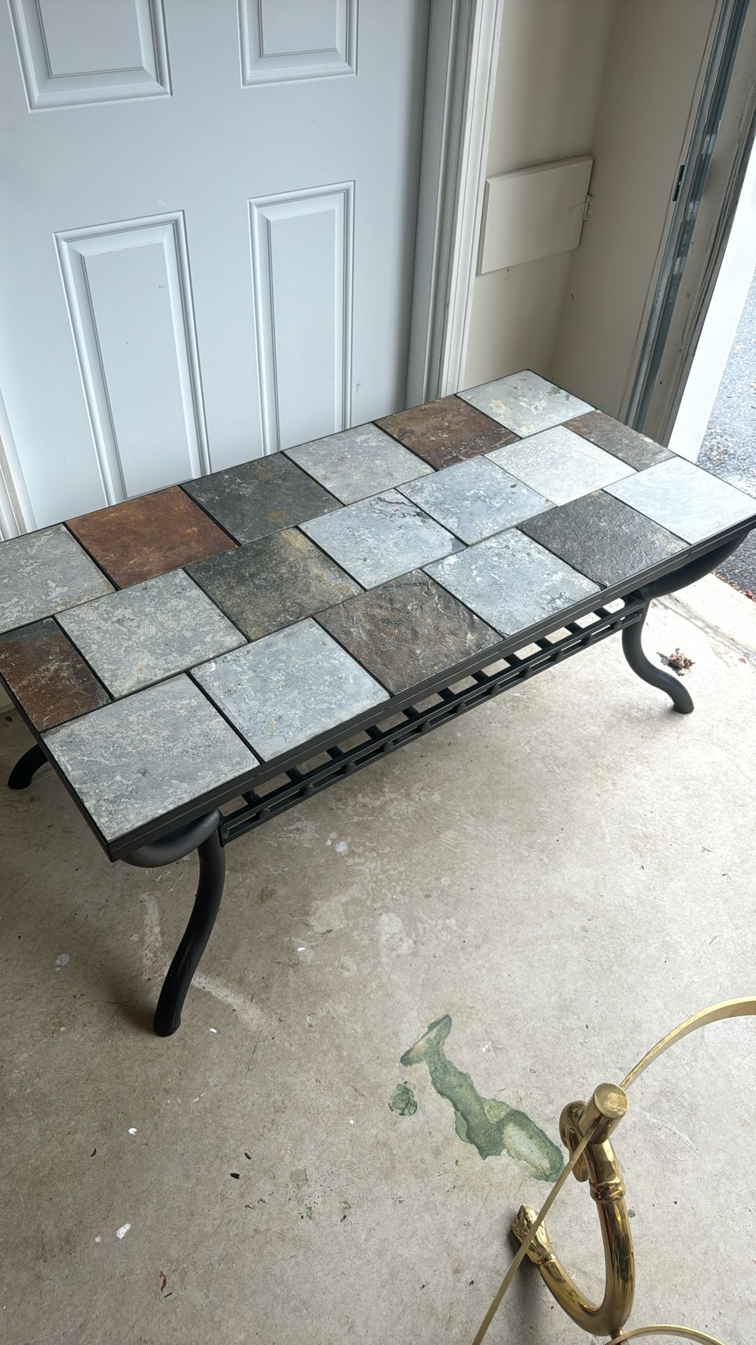 Coffee Table With Tiles