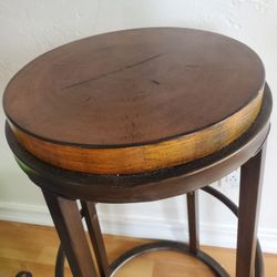 Two Nice Wooden Stools 
