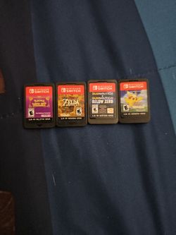 Nintendo Switch Games Lot Bundle All $140