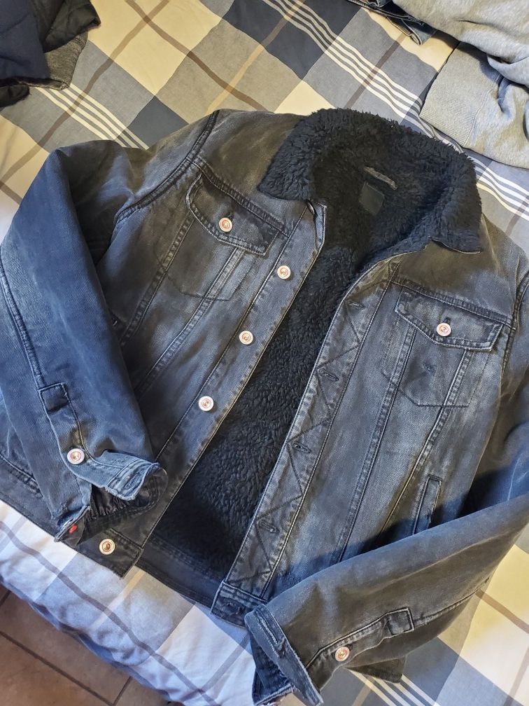 New Joe's Jean's sherpa denim, medium